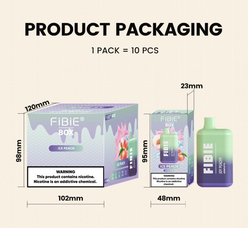 FIBIE Box 4000 Puffs Vapes