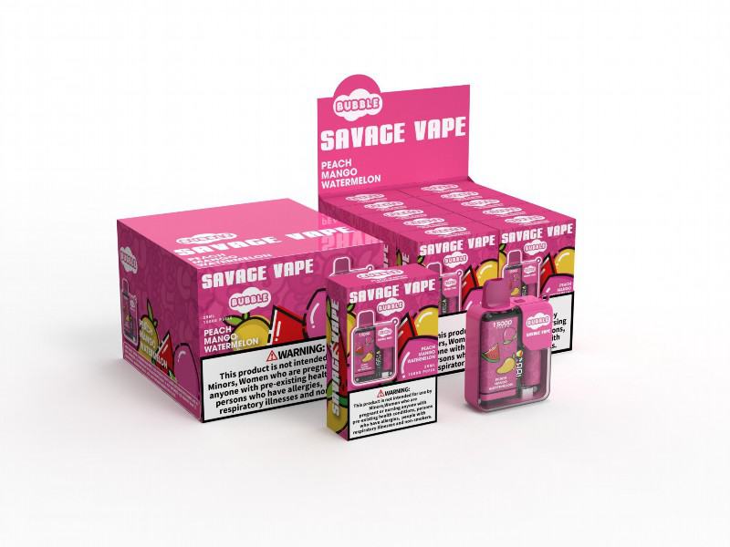 Disposable Savage Vape Pen Bubble 15k