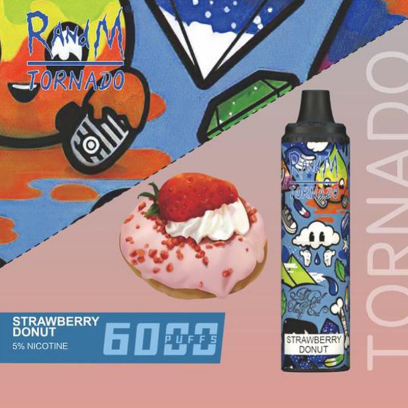 RandM/OEM/ODM Randm Tornado 6000 Puffs Disposable E-cigarette Nicotine