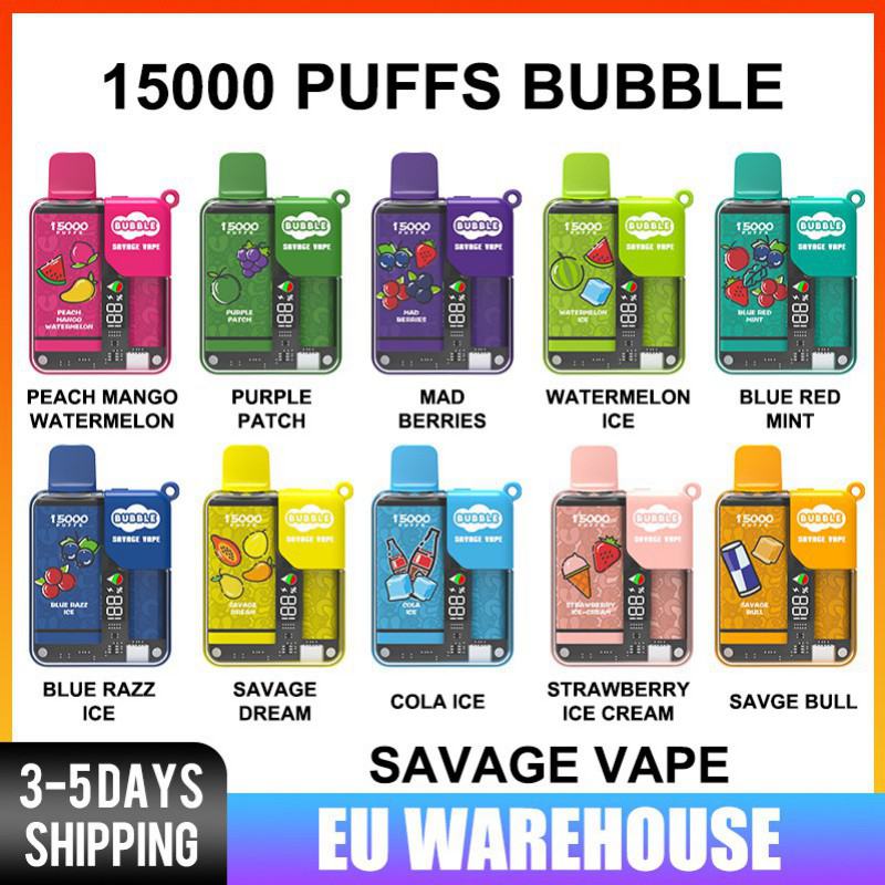 Vapanda Puff Savage Bubble 15k 13000 Puffs Electronic Cigarette