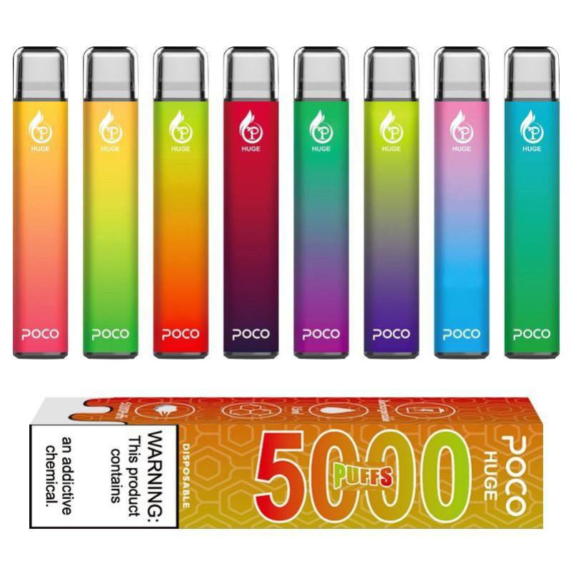Disposable POCO Poco Huge 5000 Huge5000 Puffs Vape Pen