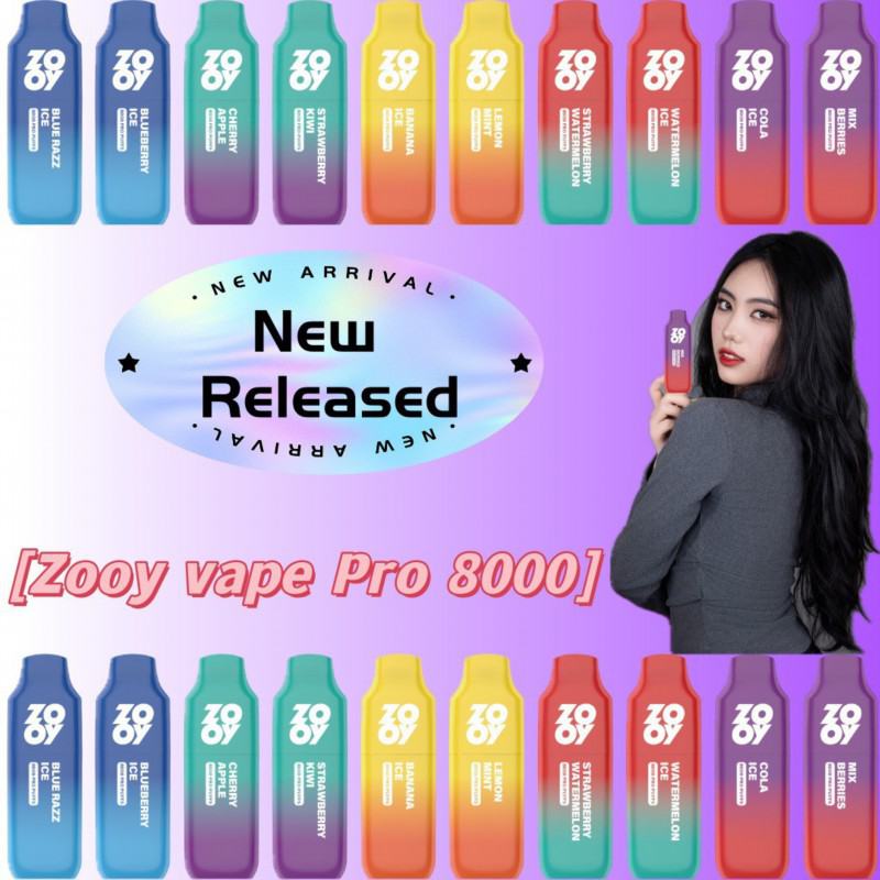 Zooy Pro 8000 Vape Rechargeable