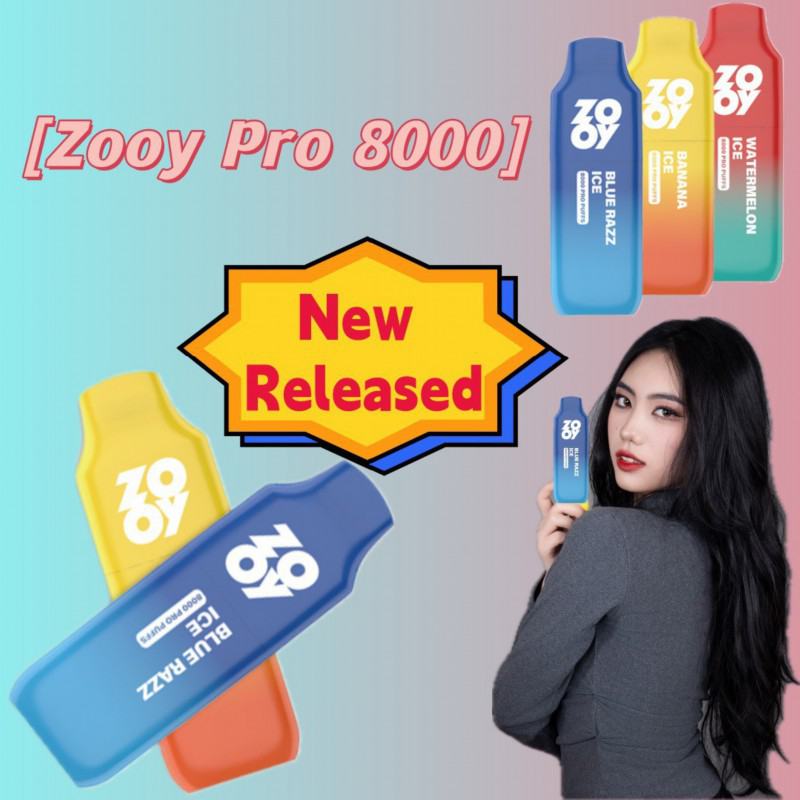 Zooy Pro 8000 Vape Rechargeable