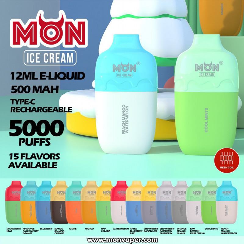 MONR/OEM/ODM Pod 600-8000 Puffs Box Vape