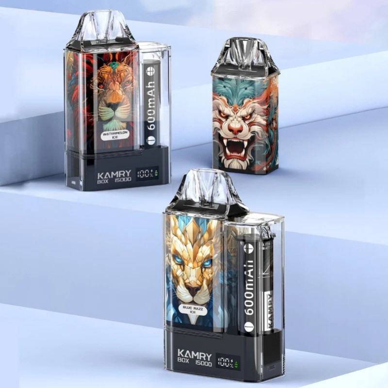 Insta Kamry Box 15000 Pod 7500 Puffs Vape Big Puff Pen Plus