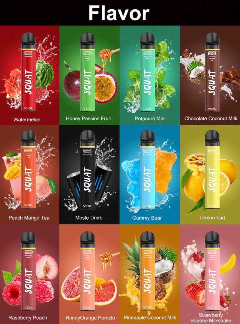 Veiik Squat Mesh Box Vape