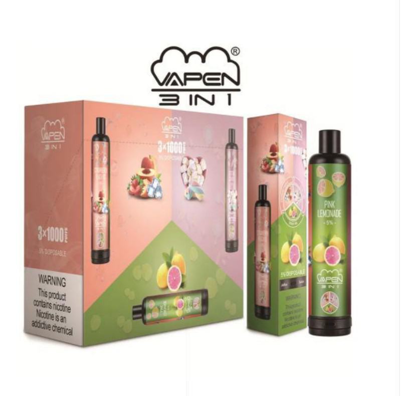 Fucig, OEM Pens -3000 3*1000 Puffs