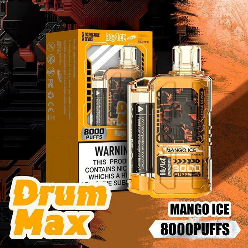 Bounce Disposable Vape Brands Bounce Drum Max  Disposable Product 8000 Puffs