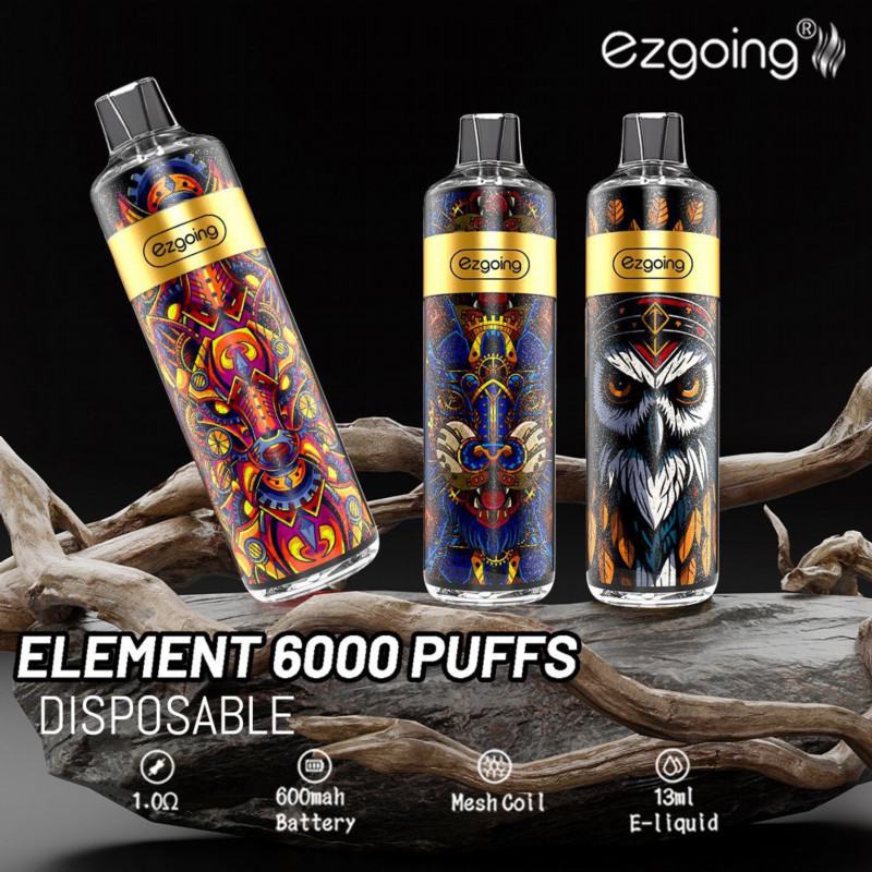 Ezgoing Element 6000 About 6000 Puffs
