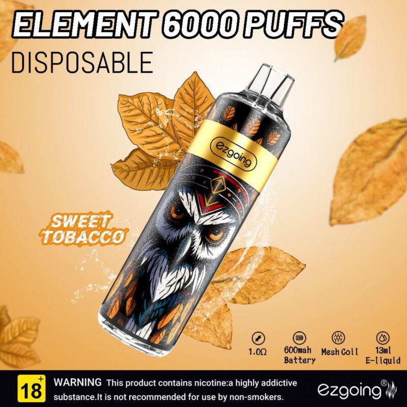 Ezgoing Element 6000 About 6000 Puffs