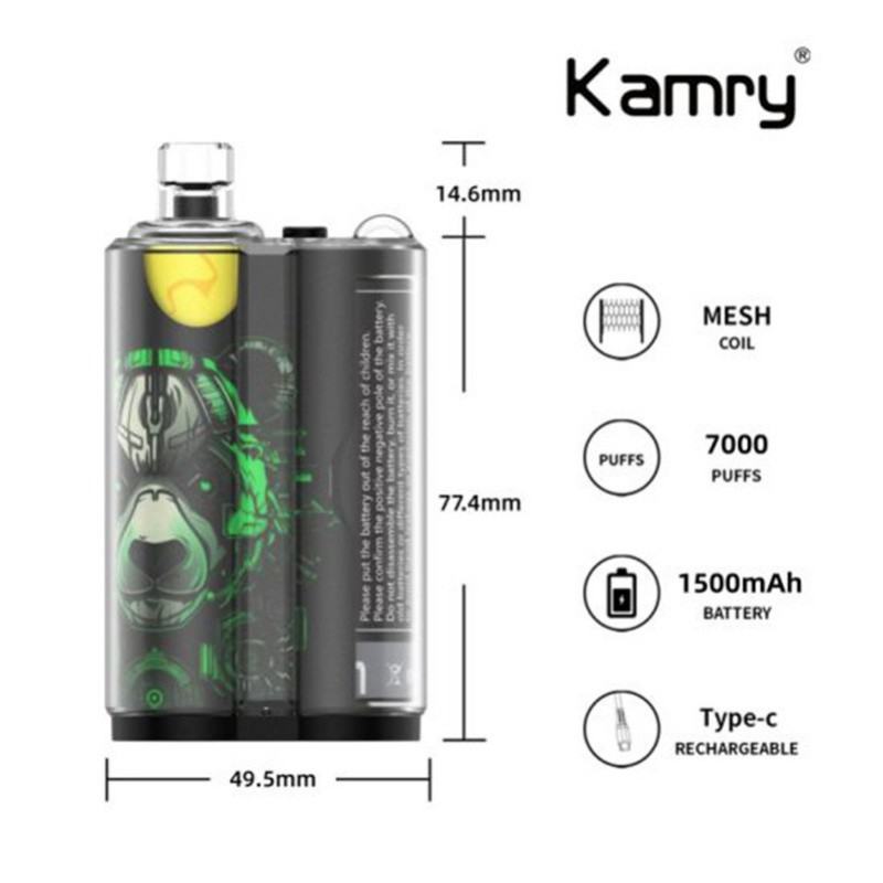 Vapsolo Kamry 7000 Puffs Disposable Vape Pod