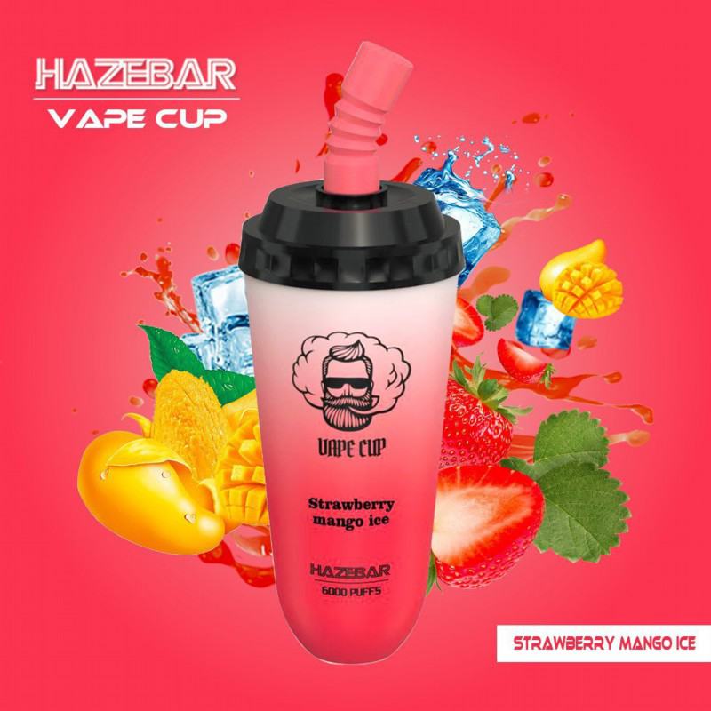 volestech Haze Cup  Diposable 6000 Puffs Vape Big Puff Bars Plus