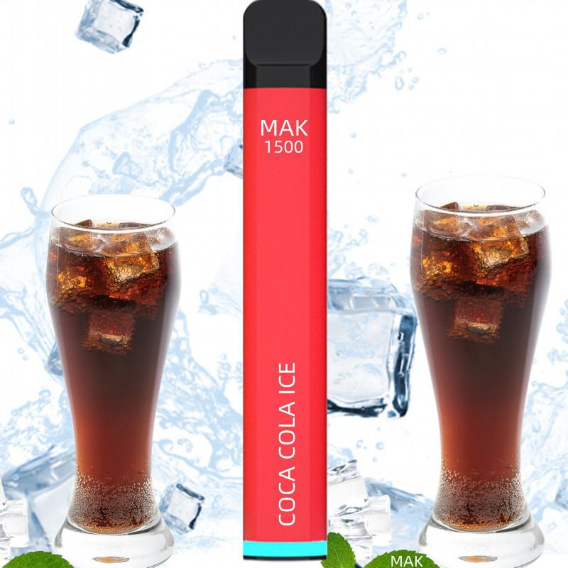 Disposable MAK E-cigarette Mak 1500 Nicotine