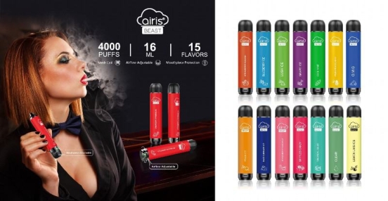 Airis Puff 4000 Puffs Disposable E-cigarette