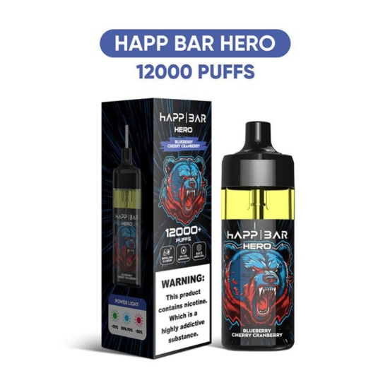 Oem BANANATIMES/Custom Happ Hero - Disposable 10000 12000 Puffs Disposable E-cigarette Puff