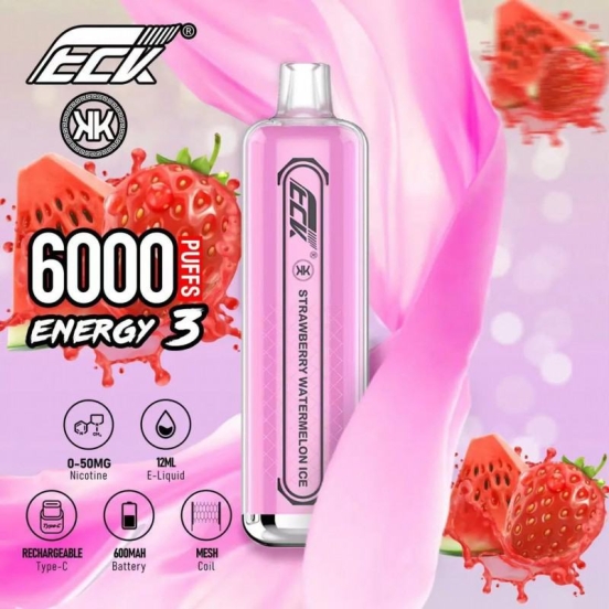 Energy Pens Eck Kk 3 6000 Hits Vape Puffs