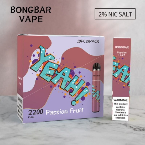 All Flavors Wholesale BONG Bong 2200 Puffs Disposable Vapes