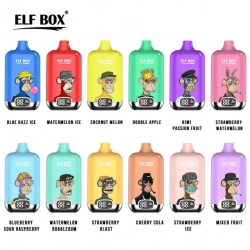 Disposable Elf box Digital Box 12000 Puffs Vape Bars