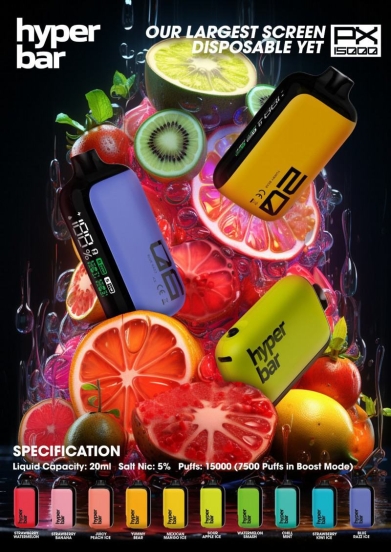 customize Hyper Px 15000 Puffs Wholesale Price Cheap