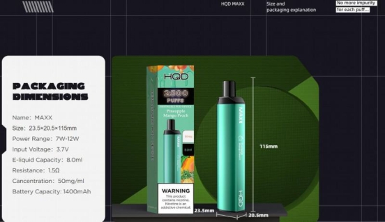 Hot Selling Hqd Vape Star--h057 Nederland