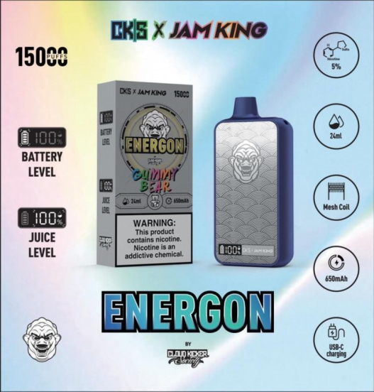Jam King & CKS Jam King Cks 15000 8000 Puffs Vape