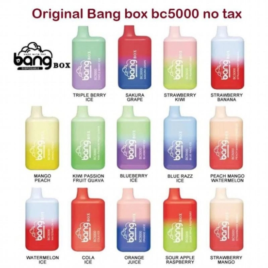 All Flavors Bang Plus Bengbox5000