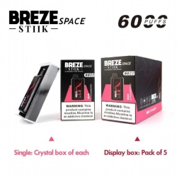 Breze Stiik Space 6000 3in130k30ml36ml4flavours Puffs Vapes