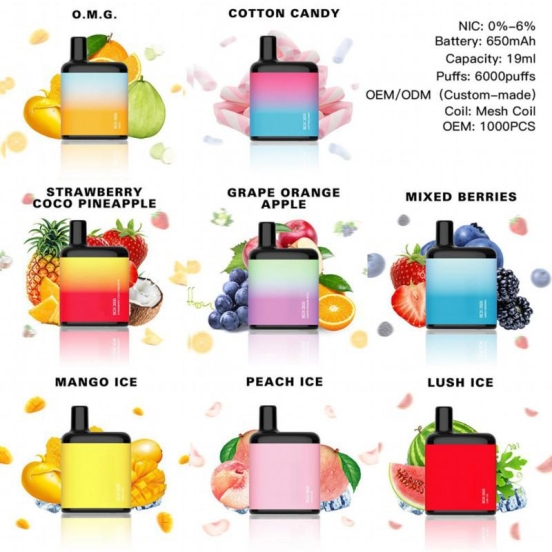  Vb 6000 Puffs Disposable Vape Pod