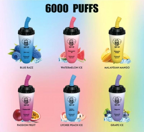 Disposable D Dv Mini Cup 6000 5000 Puffs