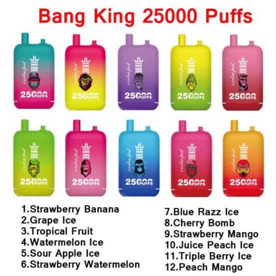 2024 Best Vape Pen Disposable Vape Pen Vapme Bang King 25000 Wholesale