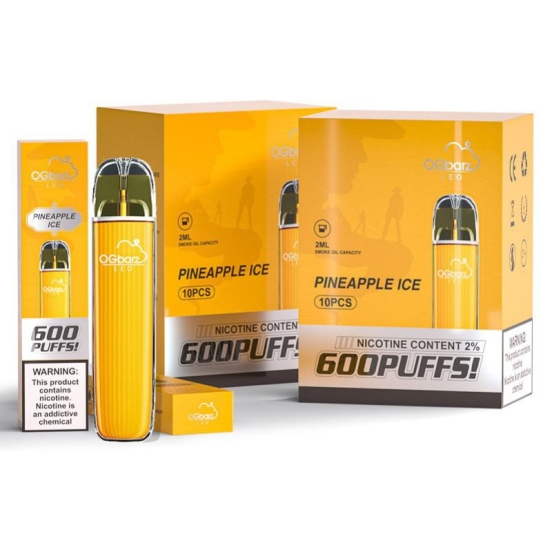 Disposable Vape Brands OGZ Ogz Leo 600
