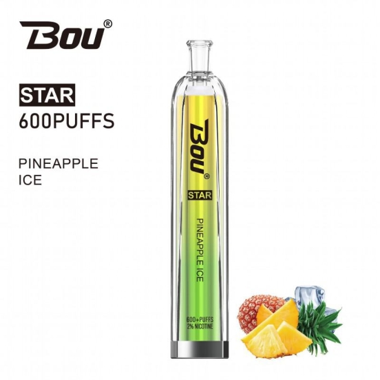 2024 Best Selling Wholesale BOU 600 Puffs Disposable Vapes