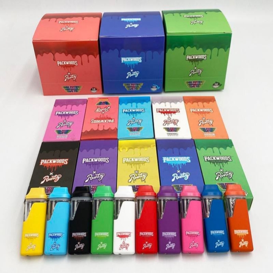 Hot Sale OEM Runtz X Packwoods Disposable Disposable E-cigarette