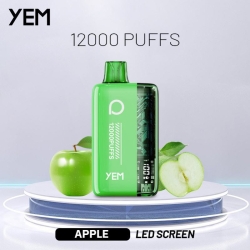 YEM Bm12s-3bs 12000 Puffs Disposable Smooth Hit Vape