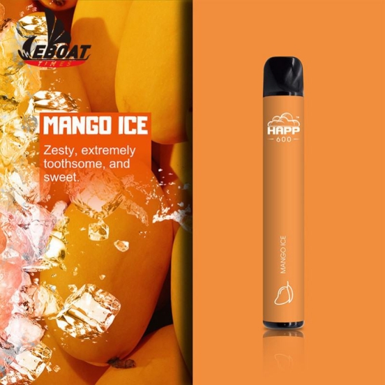 Disposable Eboattimes Happ 600 Vape Brands