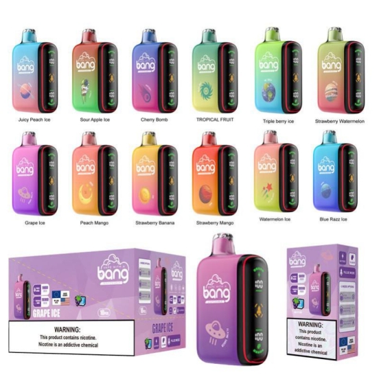 Bang Dgpkl Regular18000pulse9000 Puffs Wholesale Price Disposable Vape Pen