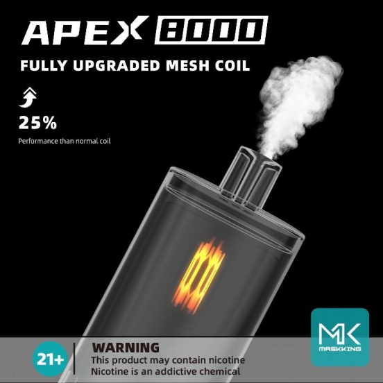 Best Selling Maskking Vapes Wholesale Apex 8000 8000+ Puffs