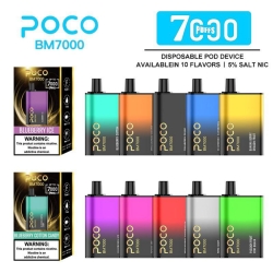 zbood Disposable Vape Brands Poco Bm7000