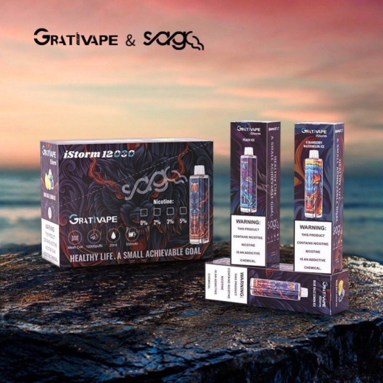 Superior Quality Grati Istorm 12000 Puffs Vape Wholesale
