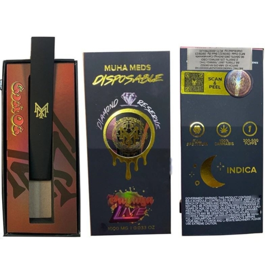 Premium Disposable Vape Brands Muha Meds 1g