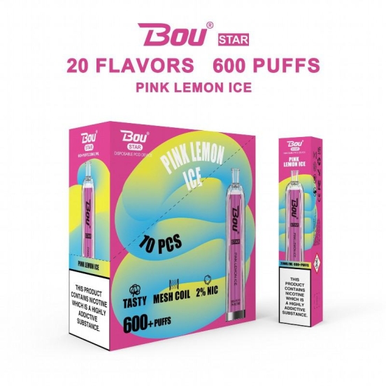 Disposable Bang Bou Star 5500 Puffs E-cigarette Nicotine