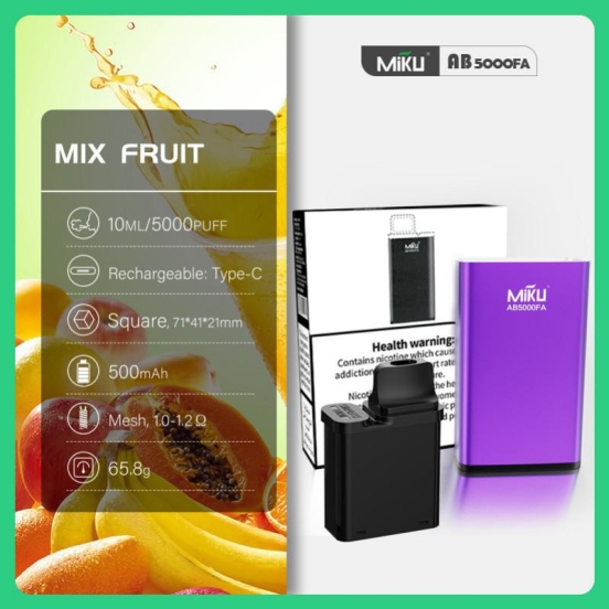 2024's Premium Vape Pen Miku Ab5000fa517 Disposable Vapes