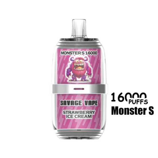 2024 Best Vape Pen Savage Monster Whiskey 16k 18000 Puffs Disposable Vape Bulk Price