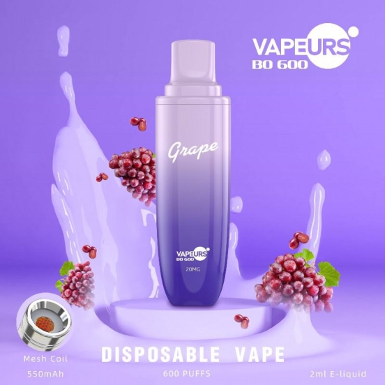 Wide Flavor Selection Big Puff Pen Plus urs Urs Bo 600 Puffs Vape