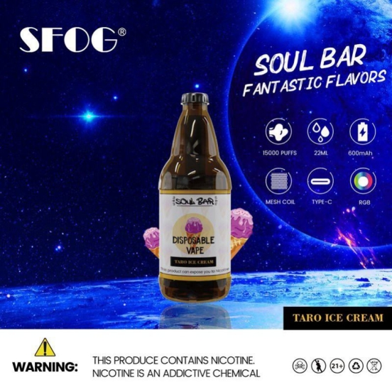 Sfog 15000 Puffs Disposable Vape Pod