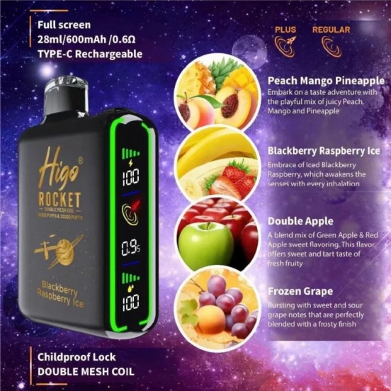 Higo Puff Rocket Electronic Cigarette