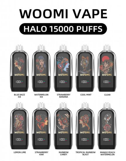 Woomi Disposable Vape Pen Halo 15000 Wholesale