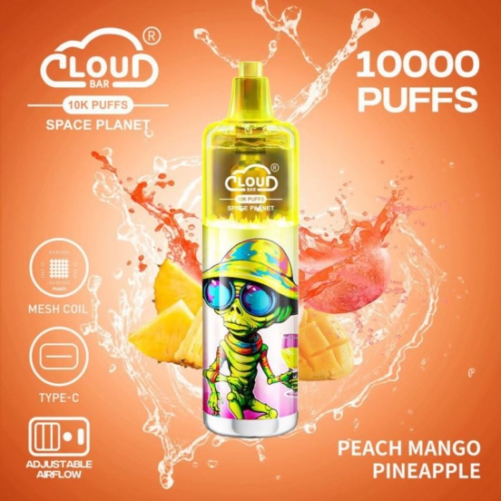 Volestech Cloud Space Planet 10000 Puffs Disposable Vape Pod