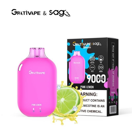 Disposable Vape Pens Grati Boom 9000 Puffs Wholesale