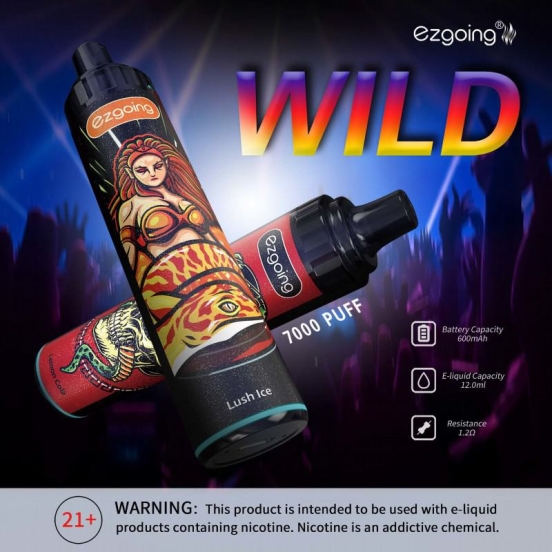 Ezgoing Ezgoing-049 Wild About 7000 Puffs Disposable E-cigarette Puff